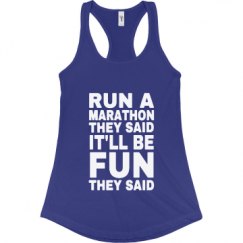 Ladies Slim Fit Racerback Tank Top