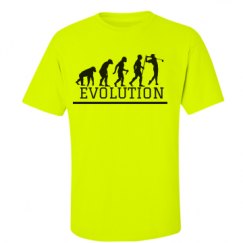 Unisex Ultra Cotton Safety Neon Crewneck Tee