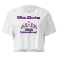 Ladies Festival Cali Crop Top Tee