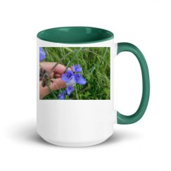 15oz Ceramic Mug with Color Inside
