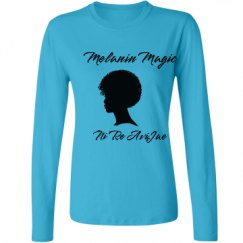 Ladies Relaxed Fit Basic Long Sleeve Tee