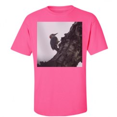 Unisex Ultra Cotton Safety Neon Crewneck Tee