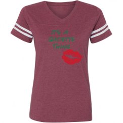 Ladies Relaxed Fit Vintage Sports Tee