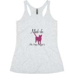 Ladies Slim Fit Super Soft Racerback Triblend Tank