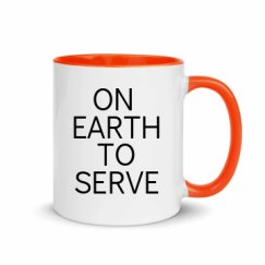 11oz Ceramic Mug with Color Inside