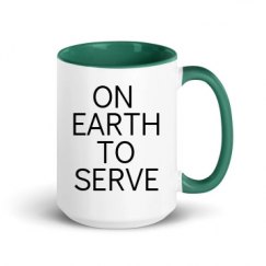 15oz Ceramic Mug with Color Inside