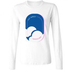 Ladies Relaxed Fit Basic Long Sleeve Tee