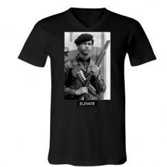 Unisex V-Neck Jersey Tee