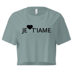 Ladies Festival Cali Crop Top Tee