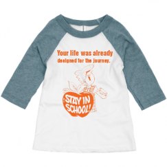 Toddler 3/4 Sleeve Raglan Tee