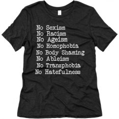 Ladies Relaxed Fit Super Soft Triblend Tee