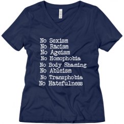 Ladies Relaxed Fit V-Neck Tee