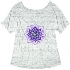 Ladies Flowy Slouchy Tee