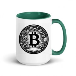 15oz Ceramic Mug with Color Inside