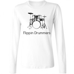 Ladies Relaxed Fit Basic Long Sleeve Tee