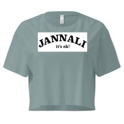 Ladies Festival Cali Crop Top Tee