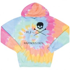 Unisex Tie-Dye Fleece Hoodie