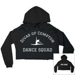 Divas Crop Top Hoodie
