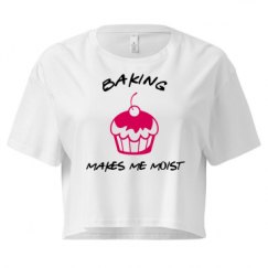 Ladies Festival Cali Crop Top Tee