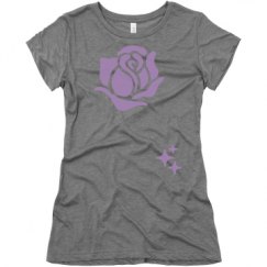 Ladies Slim Fit Super Soft Triblend Tee