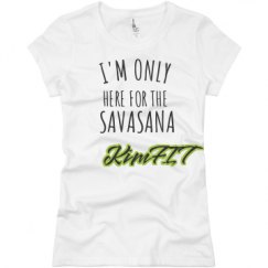 Ladies Slim Fit Basic Promo Jersey Tee