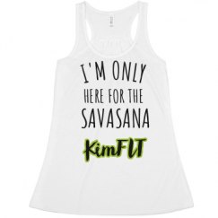 Ladies Flowy Racerback Tank