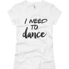 Ladies Slim Fit Basic Promo Jersey Tee