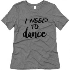 Ladies Relaxed Fit Super Soft Triblend Tee