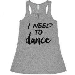 Ladies Flowy Racerback Tank