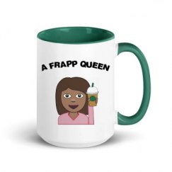 15oz Ceramic Mug with Color Inside