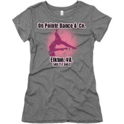 Ladies Slim Fit Super Soft Triblend Tee