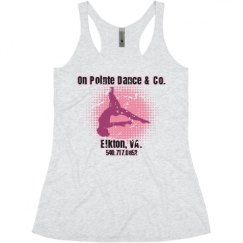Ladies Slim Fit Super Soft Racerback Triblend Tank