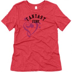 Ladies Relaxed Fit Super Soft Triblend Tee
