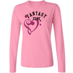 Ladies Relaxed Fit Basic Long Sleeve Tee
