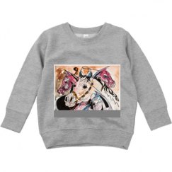 Toddler Crewneck Basic Promo Sweatshirt