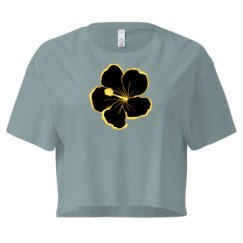 Ladies Festival Cali Crop Top Tee