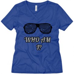 Ladies Relaxed Fit V-Neck Tee