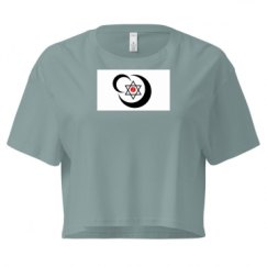 Ladies Festival Cali Crop Top Tee