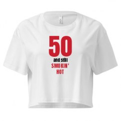 Ladies Festival Cali Crop Top Tee