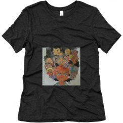 Ladies Relaxed Fit Super Soft Triblend Tee