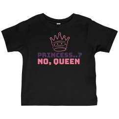 Queen toddler tee