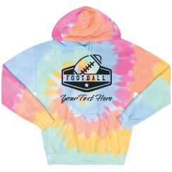 Unisex Tie-Dye Fleece Hoodie