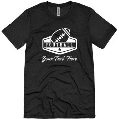 Custom Text Football Shirt