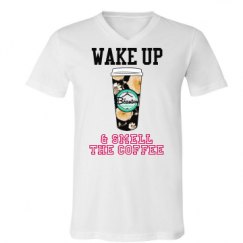 Unisex V-Neck Jersey Tee