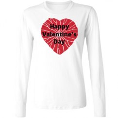 Ladies Relaxed Fit Basic Long Sleeve Tee