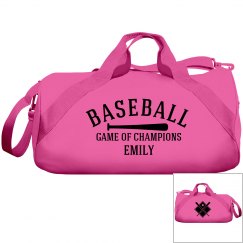 Emily, Baseball bag