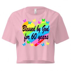 Ladies Festival Cali Crop Top Tee