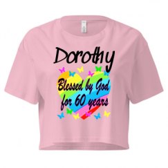 Ladies Festival Cali Crop Top Tee