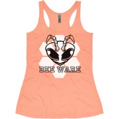 Ladies Slim Fit Super Soft Racerback Triblend Tank