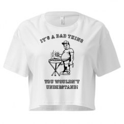 Ladies Festival Cali Crop Top Tee